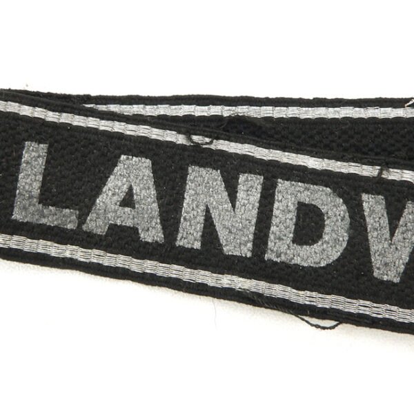 Dutch NSB-related 'Landwacht' Cufftitle