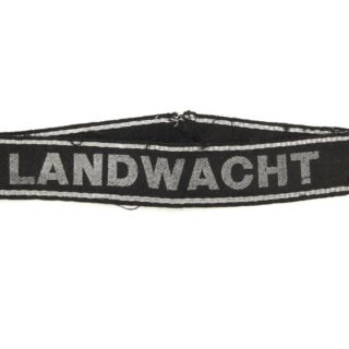 Dutch NSB-related 'Landwacht' Cufftitle