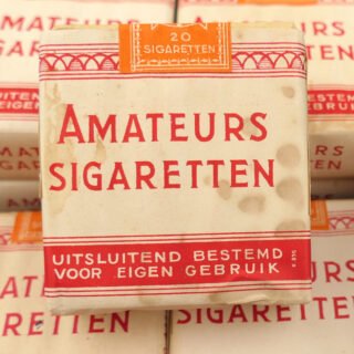 Dutch Package of 'Amateur' Cigarettes