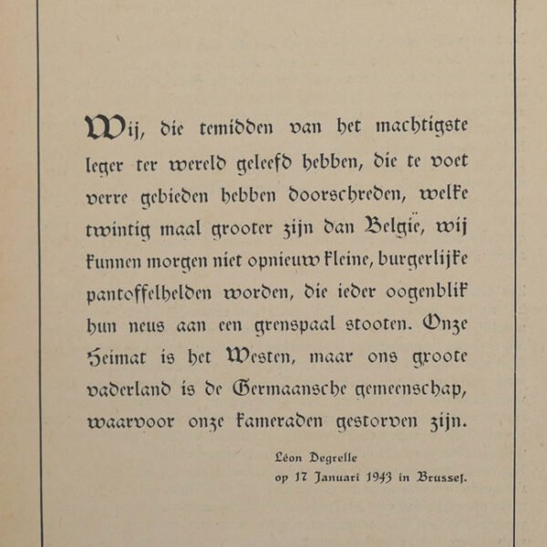 Dutch SS 'Vormingsbladen' Number 6 - 1944