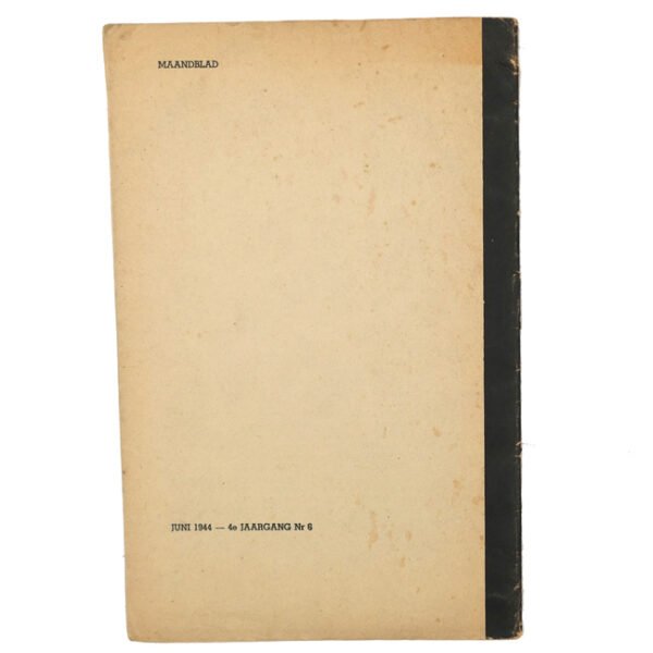 Dutch SS 'Vormingsbladen' Number 6 - 1944
