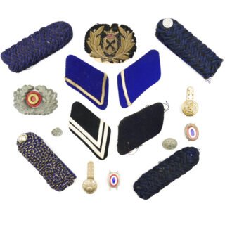 Dutch State Police Insignia Grouping