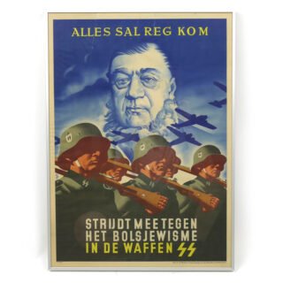 Dutch Waffen-SS 'Alles Sal Reg Kom' Propaganda Poster