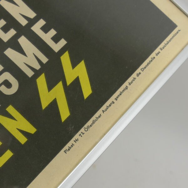 Dutch Waffen-SS 'Alles Sal Reg Kom' Propaganda Poster