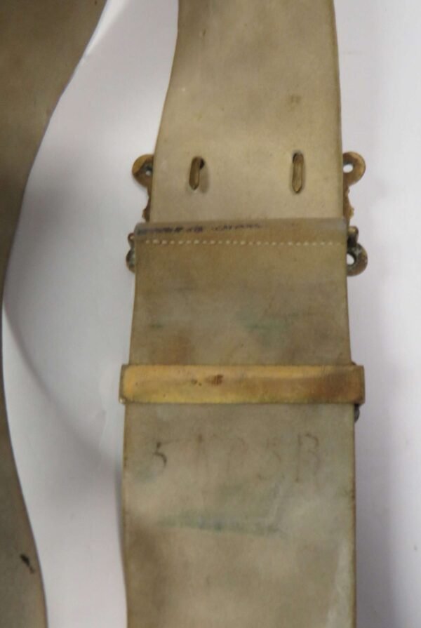 Early 20th Century Colour Party Standard Bearers Cross Sash 5th K.O.S.B in Belts