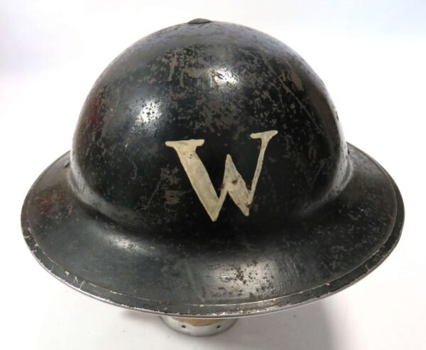 Early War Home Front Wardens Mk11 Steel Helmet Dated 1939 in General