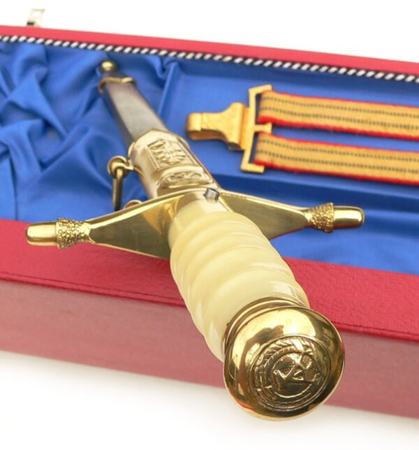 East German General's Dagger in Presentation Case