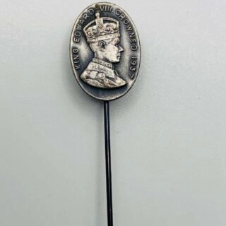 Edward V111 Coronation Stickpin in Tribute & commemorative medals