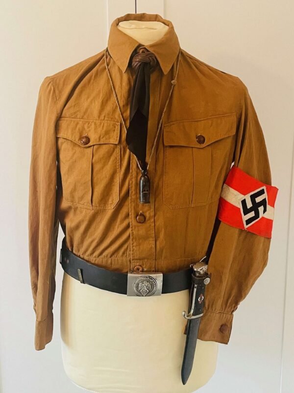 FINE WWII GERMAN HITLER YOUTH BOY UNIFORM SET. in Uniforms