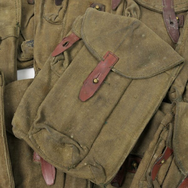 First pattern Soviet 3-cell AK-47 magazine pouch