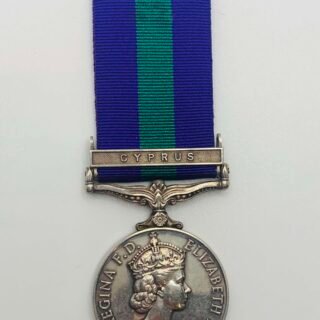 General Service Medal. Cyprus. Grenadier Guards in General medals