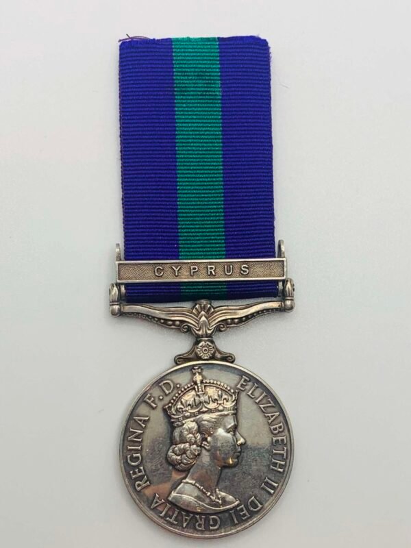 General Service Medal. Cyprus. Grenadier Guards in General medals