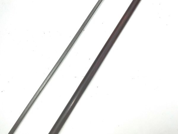 Gentleman’s walking stick sword stick with horn handle & silver collar in Swagger & walking sticks