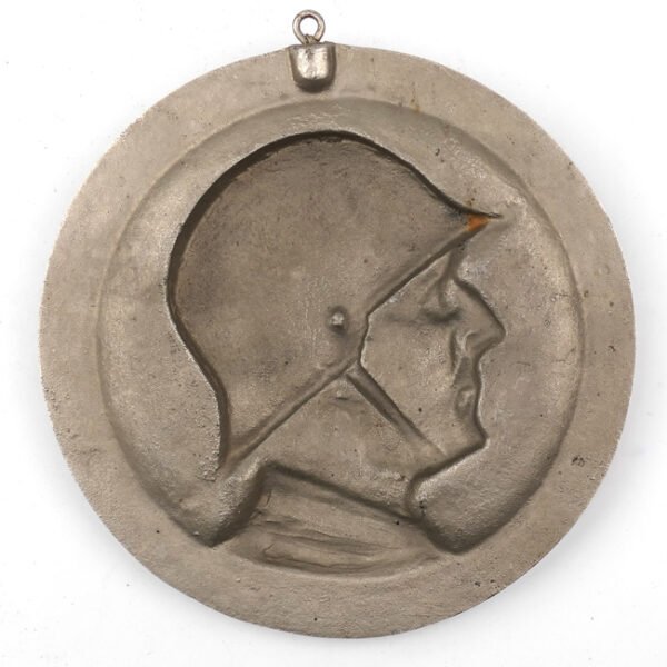 German Soldier Souvenir Wall Plaque