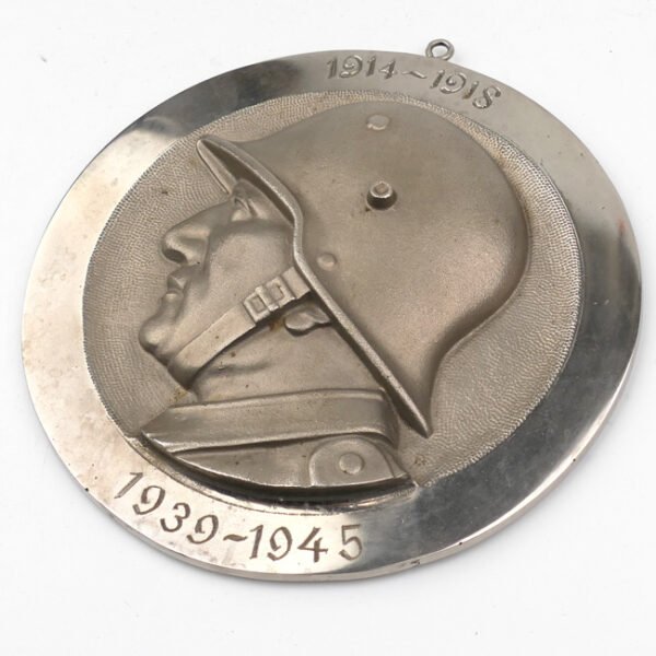 German Soldier Souvenir Wall Plaque
