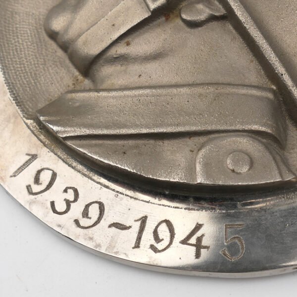 German Soldier Souvenir Wall Plaque