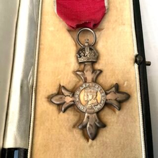 GRV M.B.E MILITARY in Gallantry & honours