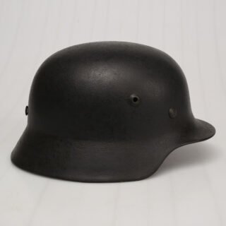 3202283. STEEL HELMET, Luftwaffe, Germany III Reich, M 40, single decal, SE64 Sächsische Emaillier und Stanzwerke A.G. No:12167.