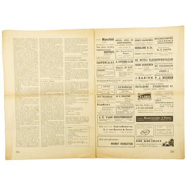 'Het Rechtsfront' Newspaper 1942
