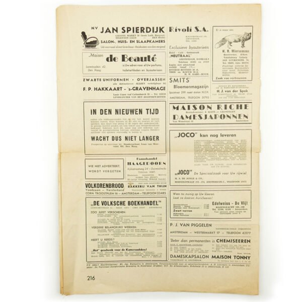 'Het Rechtsfront' Newspaper 1942