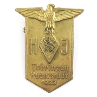 'HJ Thüringen Rudolstadt 1933' Tinnie