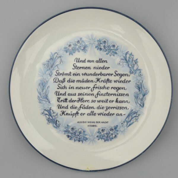 'Julfest 1944' Porcelain Plate