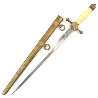 Kaiserliche Marine Officer's Dagger with Ivory Grip to 'Freiherr von Stein'