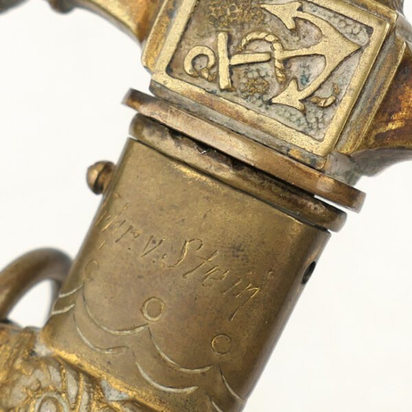 Kaiserliche Marine Officer's Dagger with Ivory Grip to 'Freiherr von Stein'