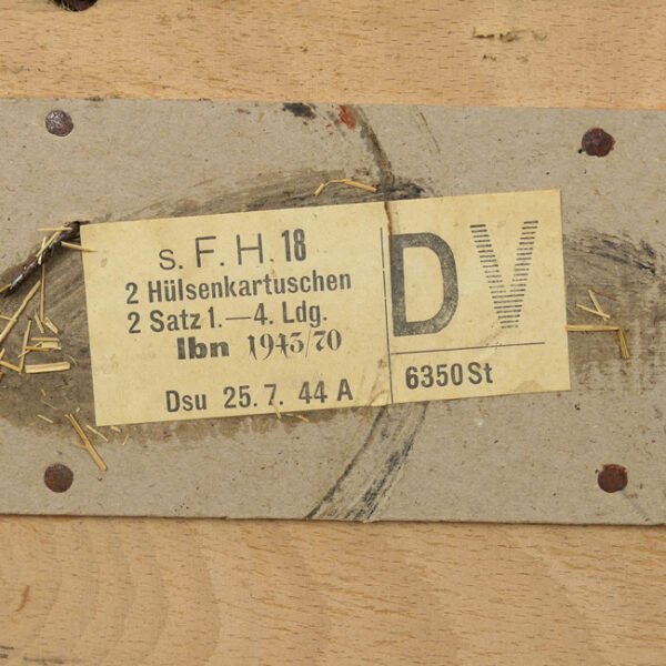 'Kart s.F.H.18' Ammunition Box