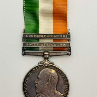 King’s South Africa Medal. 13th Hussars. in Casuality