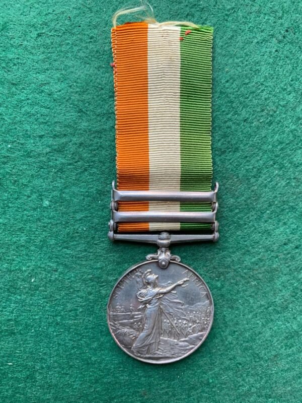 KINGS BOER WAR MEDAL NAMED TO Capt J.G BERNE ( ROYAL ARMY MEDICAL CORP ) in Singles