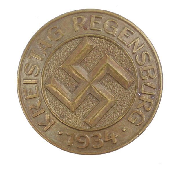 'Kreistag Regensburg 1934' Tinnie