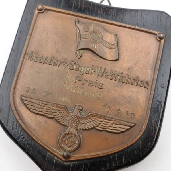 Kriegsmarine Sailing Competition Prize 'Mürwik' 1939