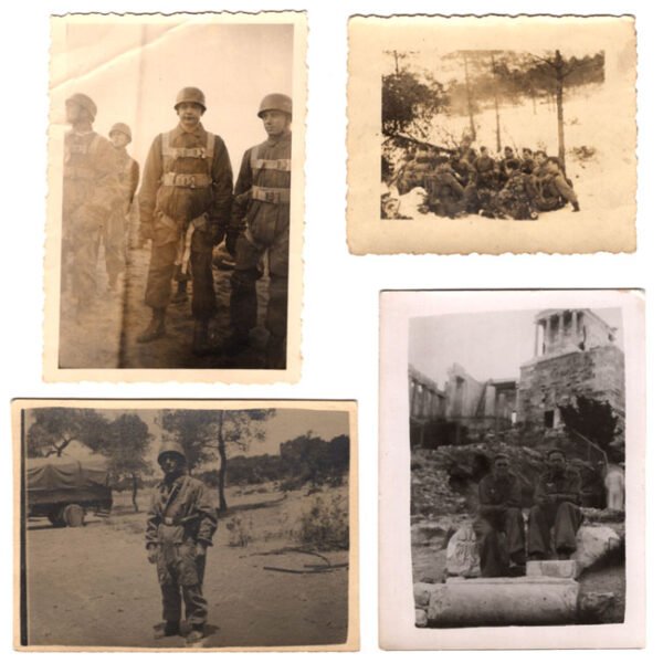 Lot of 13 Fallschirmjäger Photographs