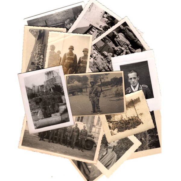 Lot of 13 Fallschirmjäger Photographs