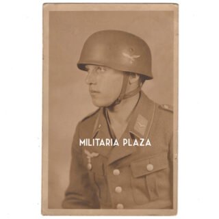 Luftwaffe 'Fallschirmjäger' Portrait Photograph