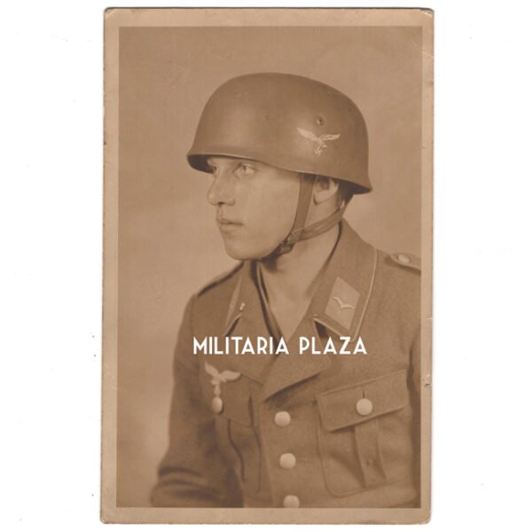 Luftwaffe 'Fallschirmjäger' Portrait Photograph