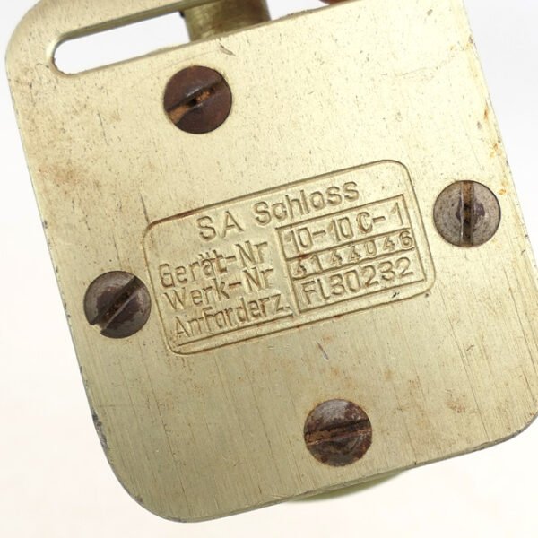 Lufwaffe Parachute Harness Quick Release Box