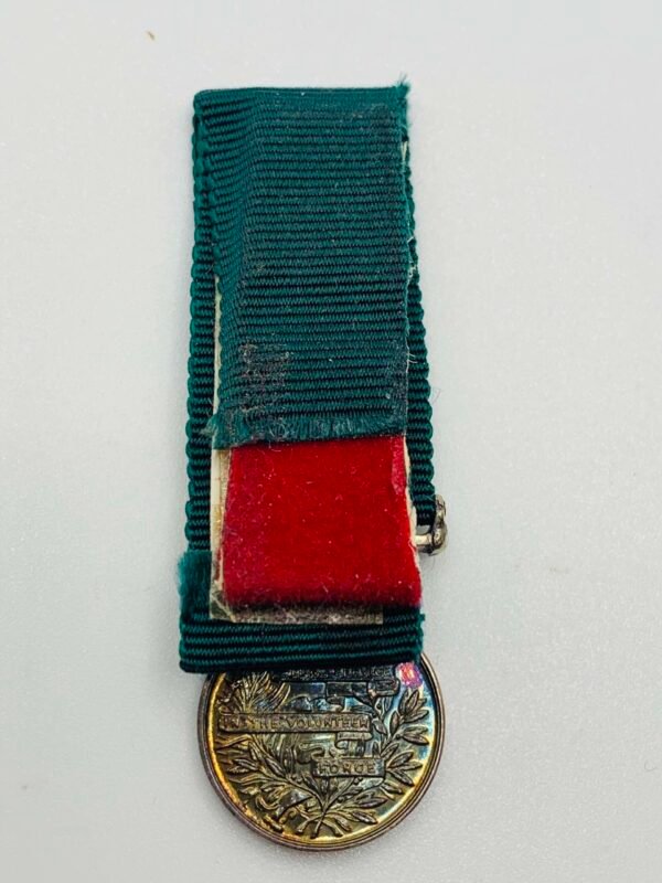 Miniature Volunteer Long Service Medal. in Long service Medals