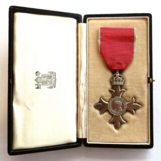 Most Excellent Order of the British Empire (Civil) 2nd Type. in Gallantry & honours