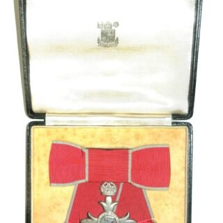Most Excellent Order of the British Empire (Civil) 2nd Type. in Gallantry & honours