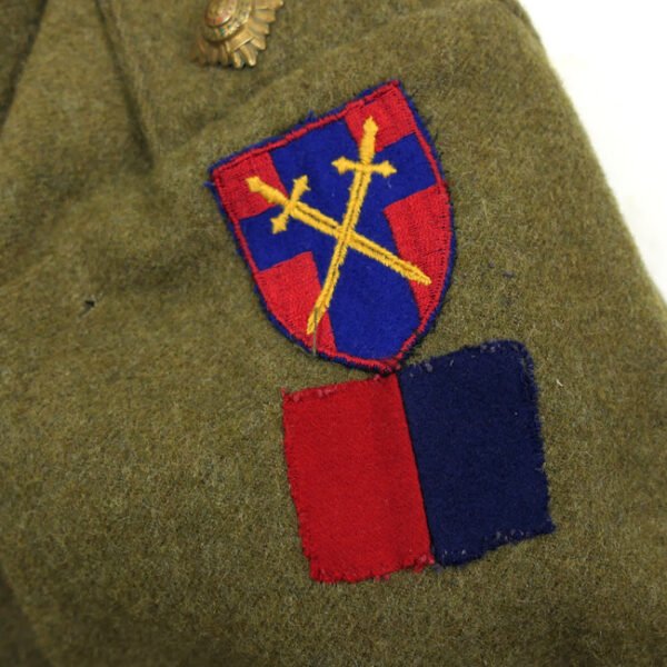 Named British P37 HQ 21st Army Group Captain's Battle Dress Jacket