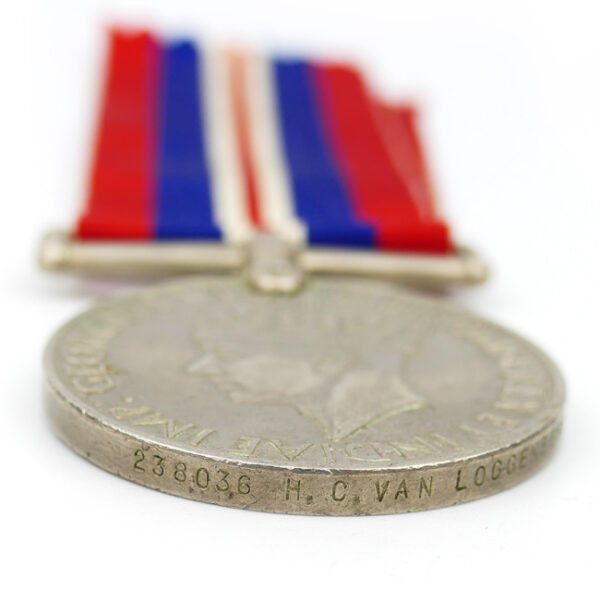 Named WW2 British 'War Medal 1939-1945'