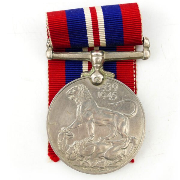 Named WW2 British 'War Medal 1939-1945'