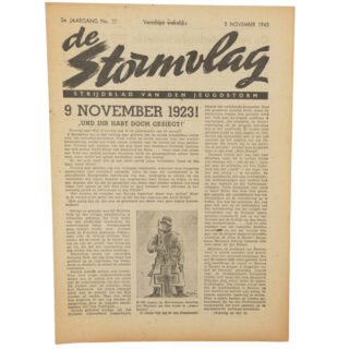 NJS (Jeugdstorm) 'de Stormvlag' Newspaper