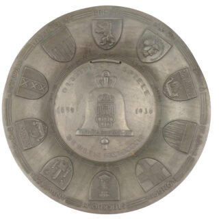 Olympic Games 1936 Pewter Plate