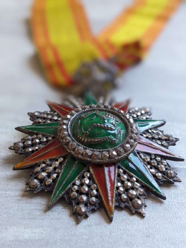 Order of Nichan Iftikhar of the French Protectorate of Tunisia, Commander Class in Gallantry & honours