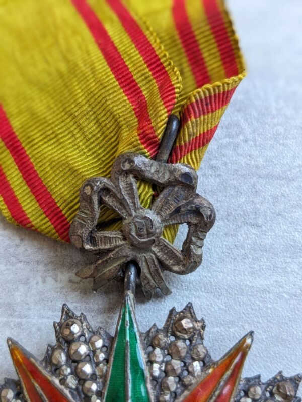 Order of Nichan Iftikhar of the French Protectorate of Tunisia, Commander Class in Gallantry & honours