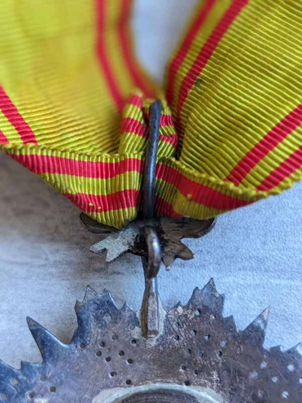 Order of Nichan Iftikhar of the French Protectorate of Tunisia, Commander Class in Gallantry & honours