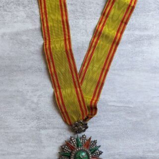 Order of Nichan Iftikhar of the French Protectorate of Tunisia, Commander Class in Gallantry & honours